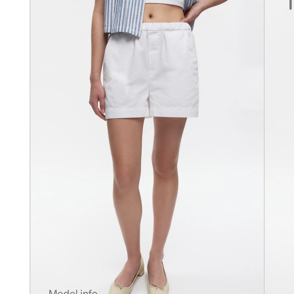 KOTN Women's Merire White Shorts